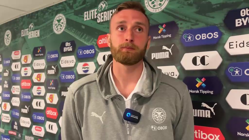 Alexander Nilsson etter seieren over Egersund